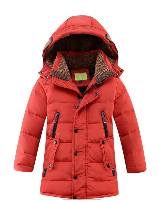 Babylane -30°C Duck Down Winter Jackets for Kids | Ultra-Warm Outerwear for Big Boys