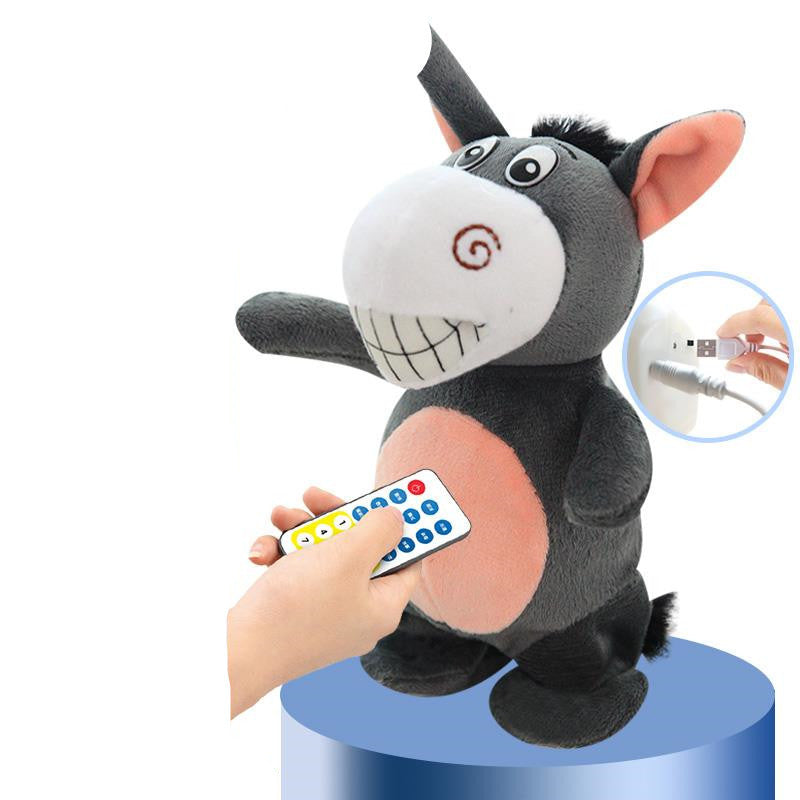 Baby Lane Talking Robot Donkey: Plush Toy that Walks, Sings, and Speaks!