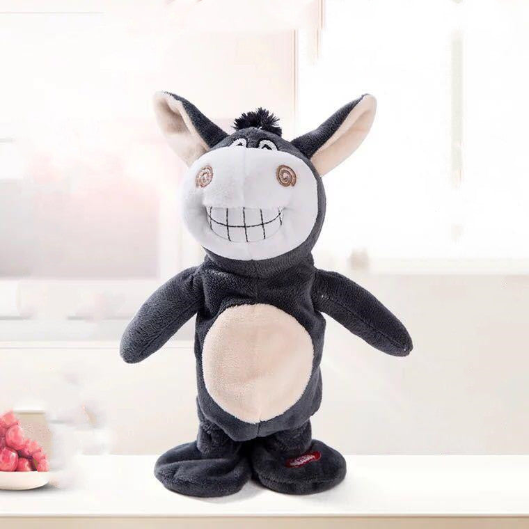 Baby Lane Talking Robot Donkey: Plush Toy that Walks, Sings, and Speaks!