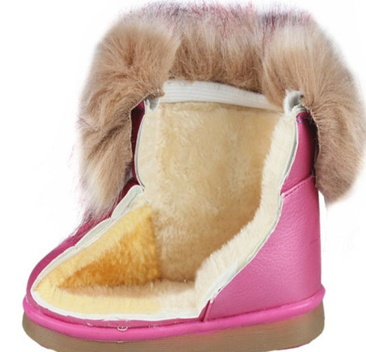 Baby Lane: Durable Girls' Snow Boots – Ideal for Playtime in the Snow