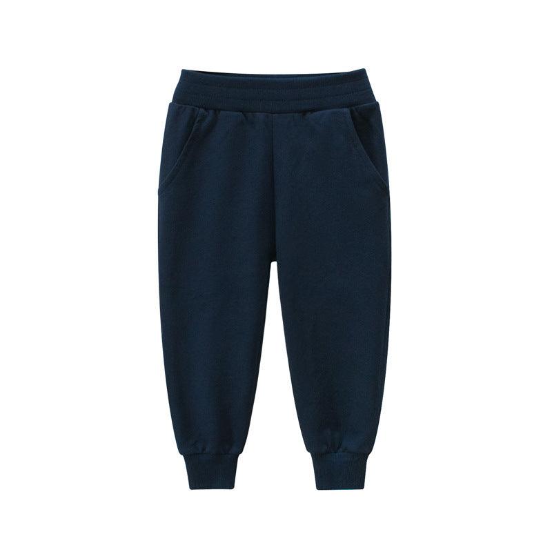 Babylane Autumn Boys' Pants | Comfy Sports Trousers for Children