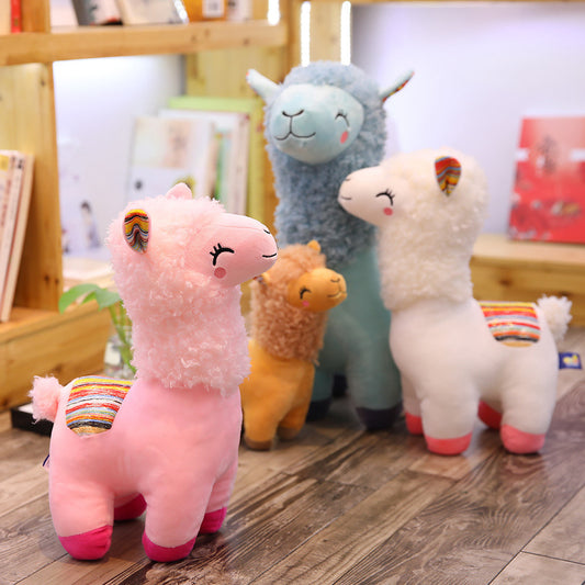 Babylane Llama Plush Doll | Soft Alpaca Stuffed Animal for Cuddly Fun