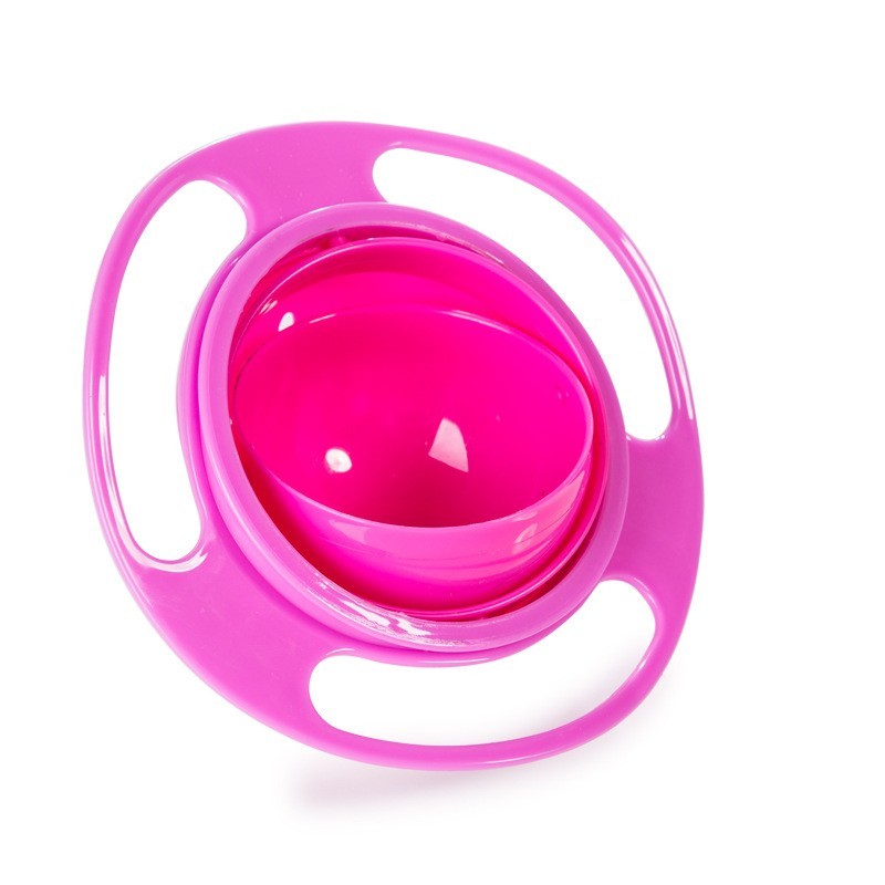 Baby Lane Universal Spill-Proof Bowl: 360° Rotating Design for Children