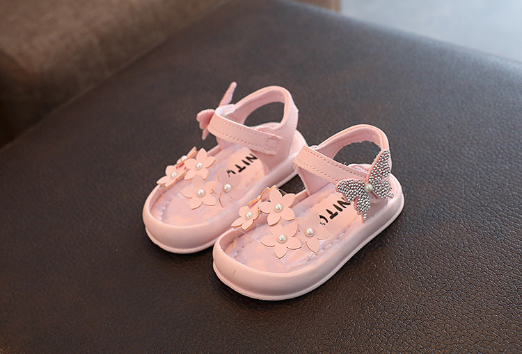 Baby Lane: Adorable Non-Slip Soft-Sole Princess Shoes for Little Kids