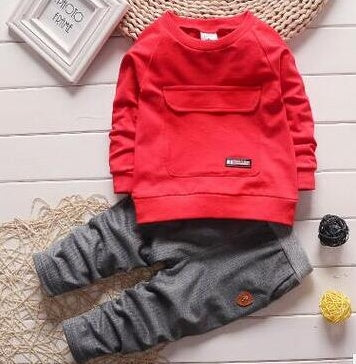 Babylane Children’s Clothing – Suit + Pants for Active Toddlers 0-3 Years