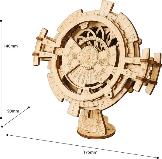 Baby Lane ROKR 3D Wooden Perpetual Calendar: Fun DIY Puzzle for Children