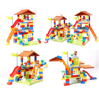 Baby Lane Children's Puzzle Blocks: Fun City Toys for Boys and Girls