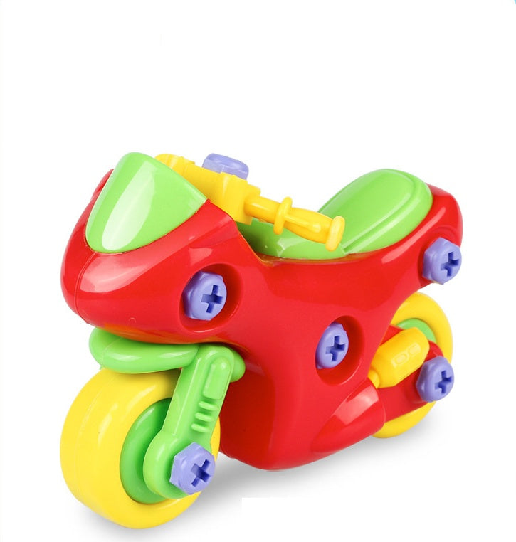 Baby Lane Assembly Blocks Toys: Motorcycle and Car Construction Sets for Kids