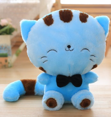 Babylane 45CM Colorful Cat Plush Toys | Cute Big Face Stuffed Animal Cushion
