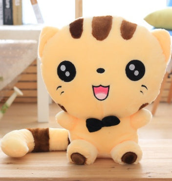 Babylane 45CM Colorful Cat Plush Toys | Cute Big Face Stuffed Animal Cushion