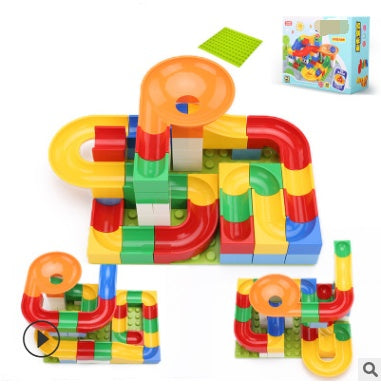 Baby Lane Large Slide Puzzle Blocks: Engaging Toy for Children Aged 3-10