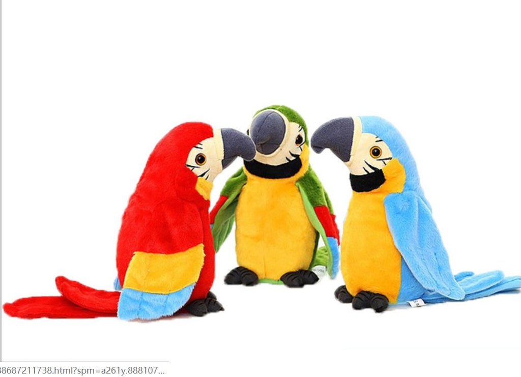 Baby Lane Record and Repeat Talking Parrot: Cute Plush Toy for Kids!