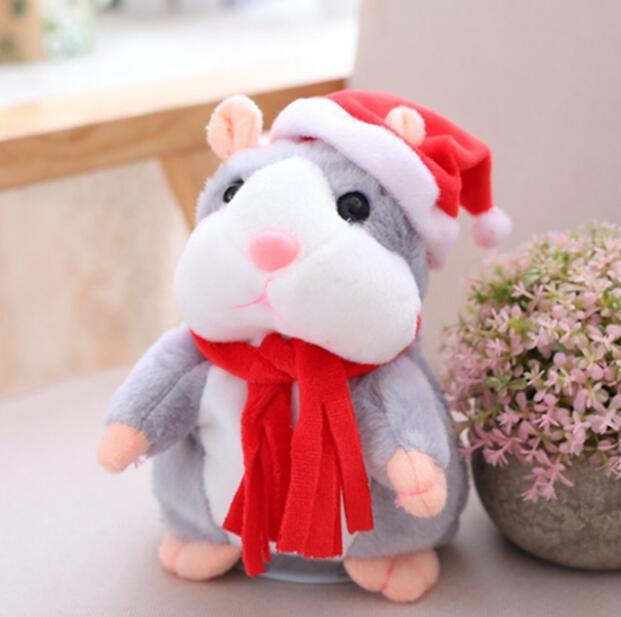 Babylane Interactive Talking Hamster | 16CM Christmas Plush Toy for Kids