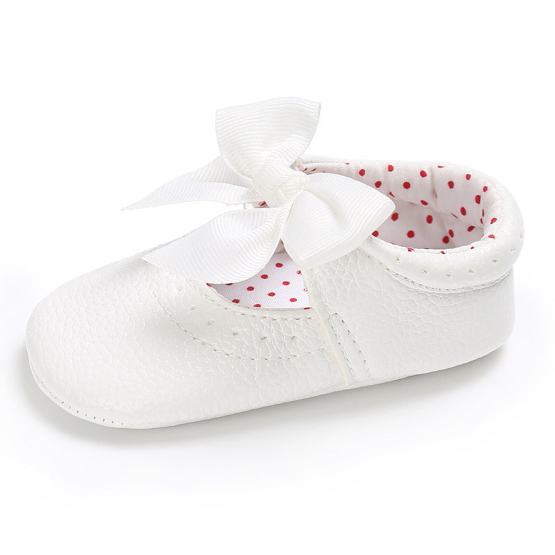 Baby Lane: Comfortable Soft Sole Baby Shoes – Stylish PU Princess Design