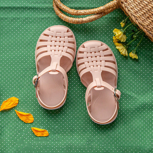 Baby Lane Cute Summer Baotou Princess Shoes – Soft Sole for Comfort!