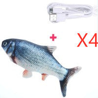 Baby Lane Simulation Fish Toy: Electric Jumping Fun for Cats!