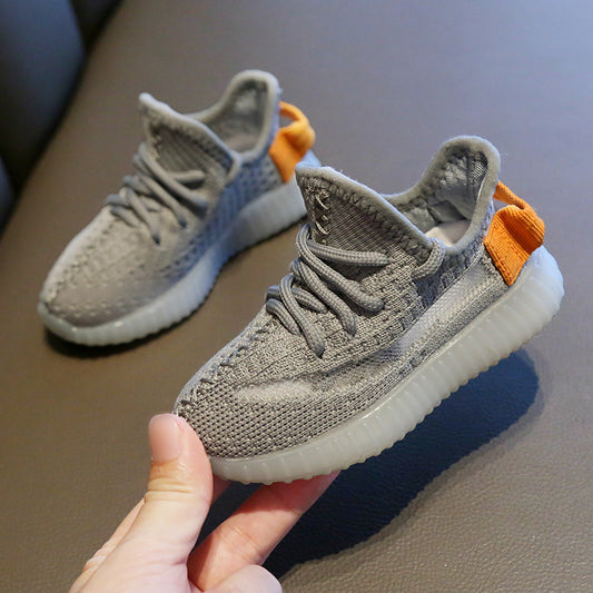 Babylane Children's Coconut Sneakers: Breathable Net Shoes for Active Kids