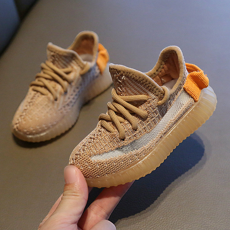 Babylane Children's Coconut Sneakers: Breathable Net Shoes for Active Kids