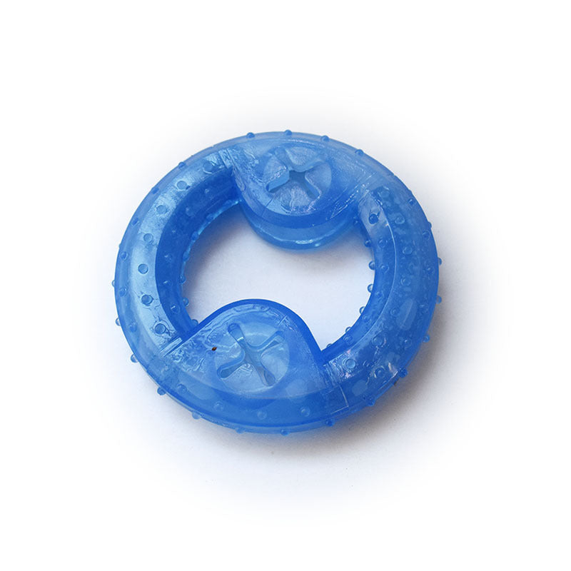 Baby Lane Puppy Chew Toy: Freezeable Cooling Ring for Hot Days