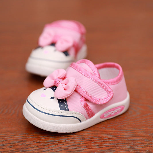 Babylane Bow Princess Shoes: Perfect Casual Shoes for Baby Toddlers