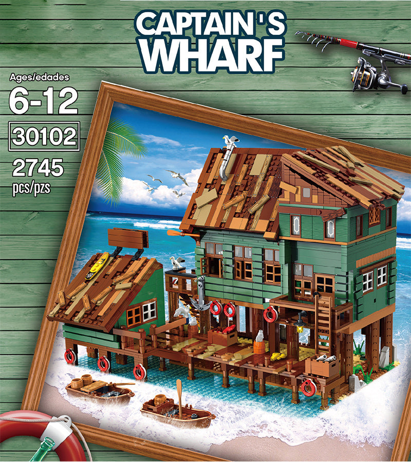 Baby Lane Captain's Wharf Series: Fun Blocks for Kids' Christmas Gifts