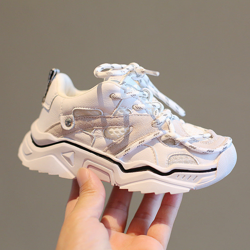 Baby Lane: Trendy Girls' Mesh Running Shoes – Lightweight and Breathable