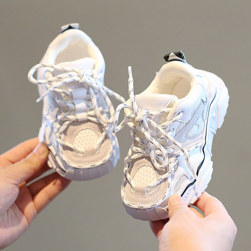 Baby Lane: Trendy Girls' Mesh Running Shoes – Lightweight and Breathable