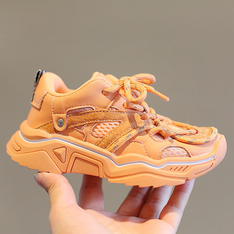 Baby Lane: Trendy Girls' Mesh Running Shoes – Lightweight and Breathable