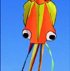 Babylane 4M Octopus Kite with Handle | 3D Power Kite for Outdoor Kids' Games
