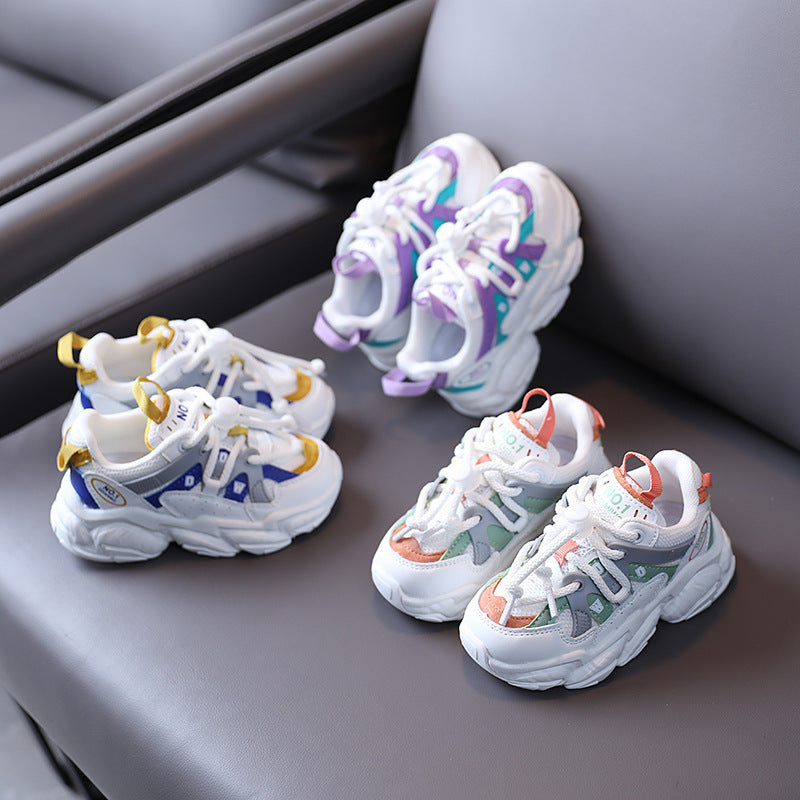 Baby Lane: Stylish Girls' Sports Shoes – Lightweight Breathable Boys' Running Shoes
