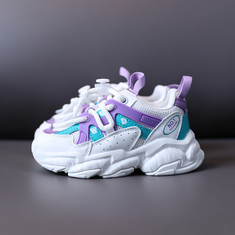 Baby Lane: Stylish Girls' Sports Shoes – Lightweight Breathable Boys' Running Shoes