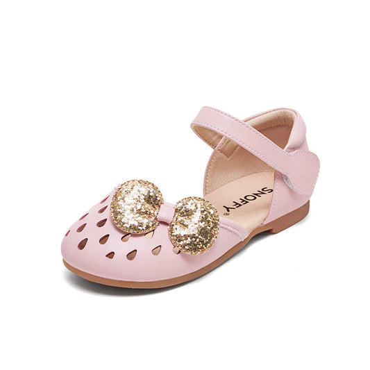 Baby Lane: Adorable Girls' Baotou Sandals – Soft Sole Summer Princess Shoes