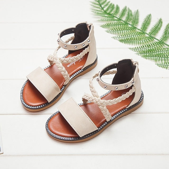Baby Lane: Cute Leather Sandals for Toddlers – Ideal for Baby Girls