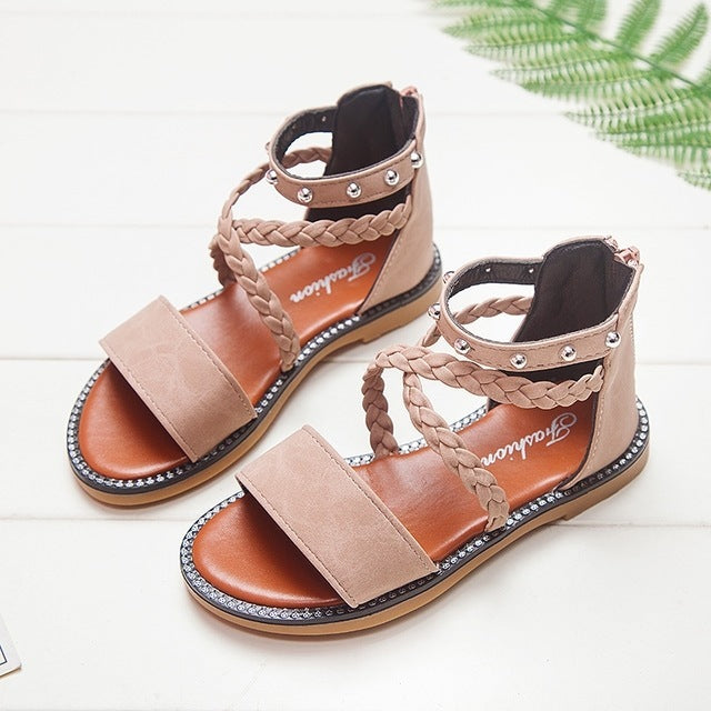 Baby Lane: Cute Leather Sandals for Toddlers – Ideal for Baby Girls