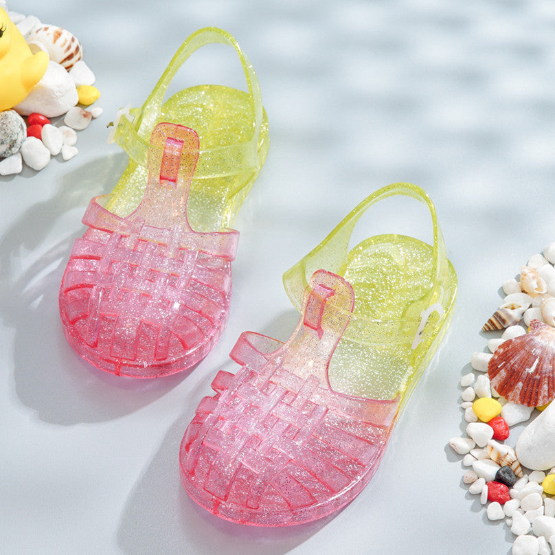 Baby Lane Cute Summer Baotou Princess Shoes – Soft Sole for Comfort!