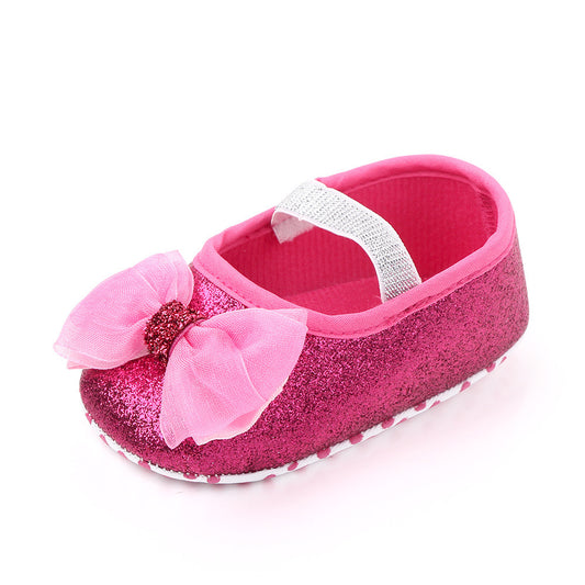 Baby Lane: Cute Newborn Baby Shoes – Soft-Soled Bow Princess Design