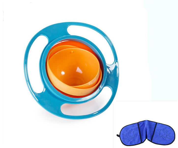 Baby Lane Universal Spill-Proof Bowl: 360° Rotating Design for Children