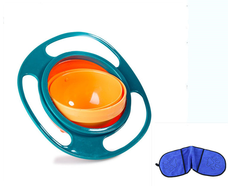 Baby Lane Universal Spill-Proof Bowl: 360° Rotating Design for Children