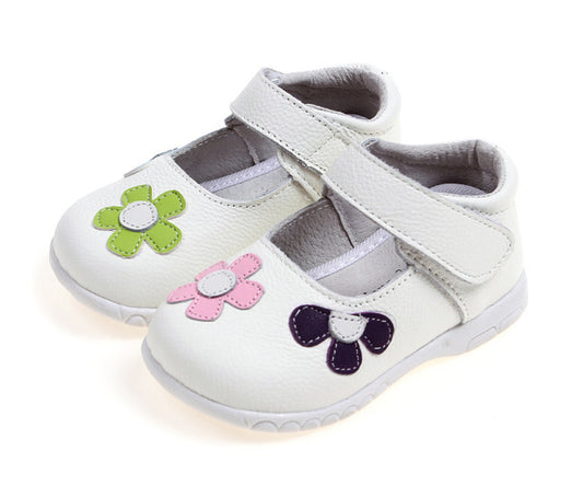 Baby Lane: Adorable Korean Princess Shoes – Cowhide Leather for Children