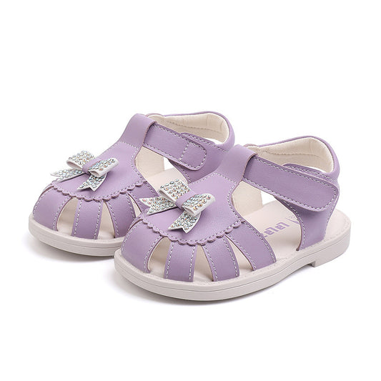 Baby Lane: Trendy Baby Toddler Shoes – Girls' Leather Sandals Fit for a Princess
