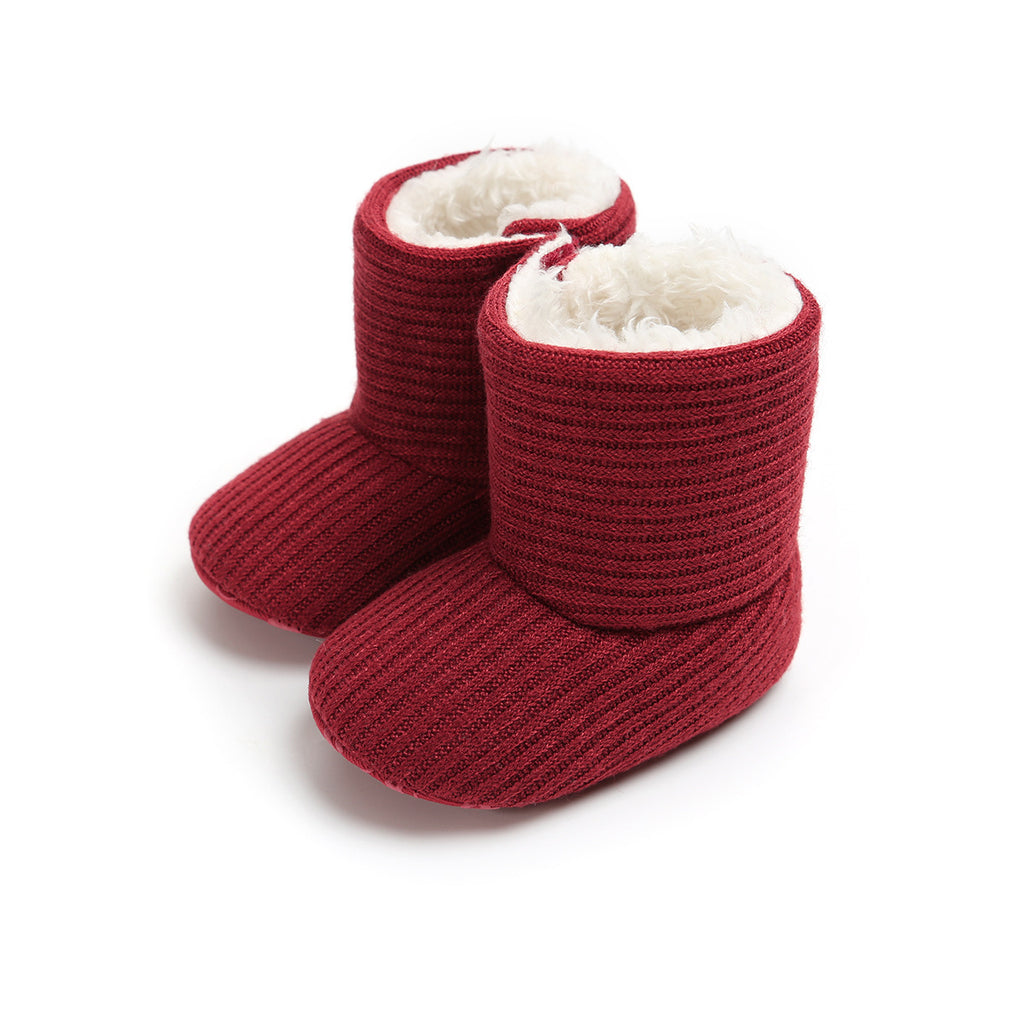 Baby Lane: Warm Sunflower Boots for Babies – Soft Cotton Toddler Footwear