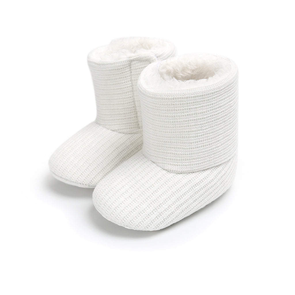 Baby Lane: Warm Sunflower Boots for Babies – Soft Cotton Toddler Footwear