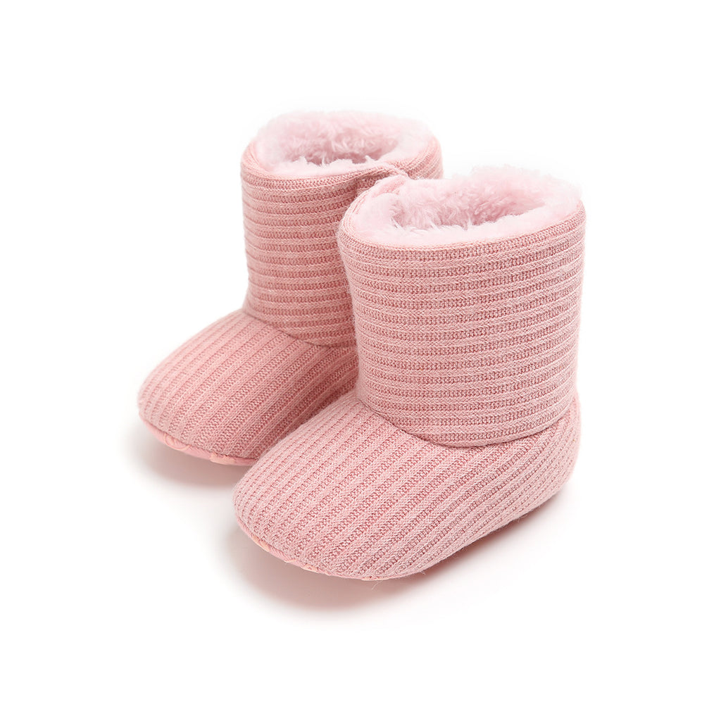 Baby Lane: Warm Sunflower Boots for Babies – Soft Cotton Toddler Footwear
