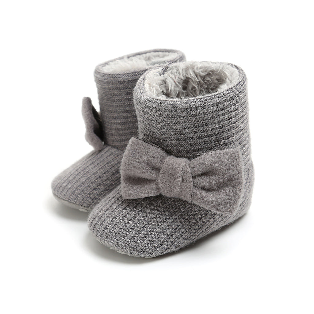Baby Lane: Warm Sunflower Boots for Babies – Soft Cotton Toddler Footwear