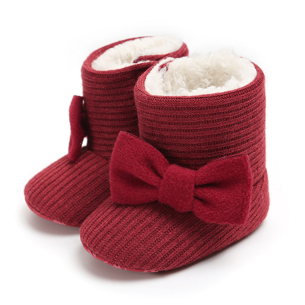 Baby Lane: Warm Sunflower Boots for Babies – Soft Cotton Toddler Footwear