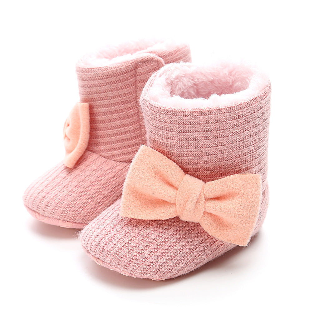 Baby Lane: Warm Sunflower Boots for Babies – Soft Cotton Toddler Footwear