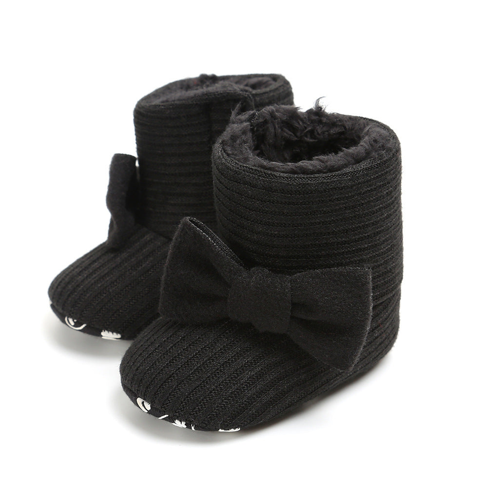 Baby Lane: Warm Sunflower Boots for Babies – Soft Cotton Toddler Footwear