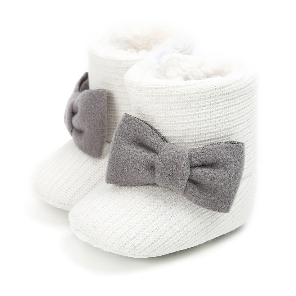Baby Lane: Warm Sunflower Boots for Babies – Soft Cotton Toddler Footwear