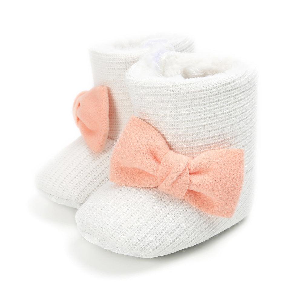 Baby Lane: Warm Sunflower Boots for Babies – Soft Cotton Toddler Footwear