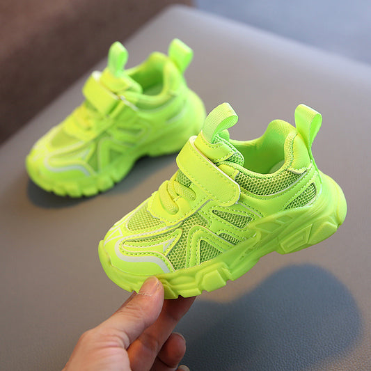 Babylane Toddler Sneakers: Breathable Mesh Shoes for Active Boys and Girls